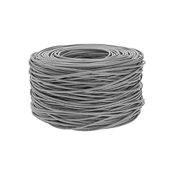 1000ft Cat5e Solid 24AWG Shielded Cable FTP Cat5