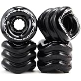 Shark Wheel 60 mm 78a Skateboard Wheels | California Roll | 4-Pack