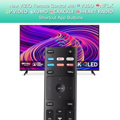 Universal for VIZIO Smart TV Remote Control Replacement XRT136