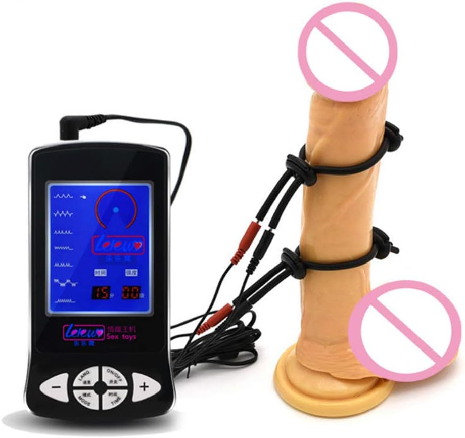 Ozcrlife Estim Sex Elektroden Men Gay Electro Ejakulation Orgasmus Prostata Massager Stimulator Amazon De Kuche Haushalt