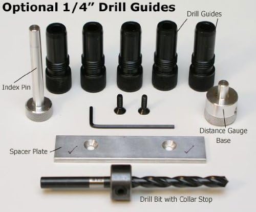 Dowelmax Drill Guides, 1/4 by Dowelmax