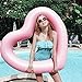 Jellydog Toy Heart Pool Float, Inflatable Swimming Ring, Sweet Love Tube Float, Summer Swim Pool,Girls Beach Toy, Water Fun Party Toy for Adult