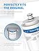 Waterdrop Plus UKF7003 Refrigerator Water Filter, Replacement for Maytag®, UKF7002AXX, Whirlpool® EDR7D1, UKF7002, UKF7001AXX, UKF6001AXX, UKF5001, NSF 401&53, 2 Filters (Package May Vary)