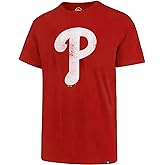 47 Men's MLB Team Distressed Primary Logo Baseball T-Shirt