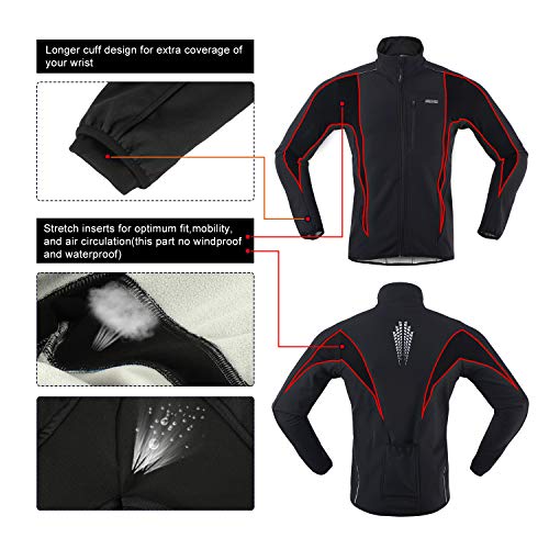 5 ARSUXEO+Softshell+Windproof+Waterproof+Mountain