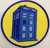 DOCTOR WHO British TV Series 4 inch Tardis PATCH