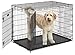 MidWest Homes for Pets Ultima Pro Heavy-Duty 48-Inch Dog Crate, Ultra-Strong Steel Double Door Pet Cage for Extra-Large Breeds, Accessories Included