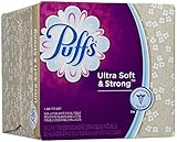 Puffs Ultra Soft & Strong Facial Tissues, 56 Count (Packaging May Vary)