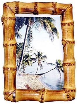 Bamboo Picture Frame In Root Natural Size 8" X 10"