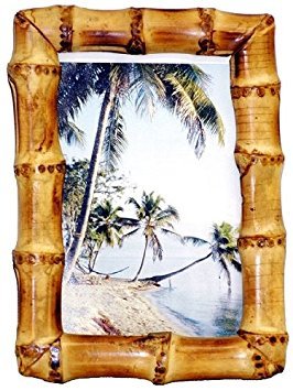 Bamboo Picture Frame In Root Natural Size 8" X 10"