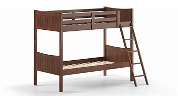 Urban Ladder Corfu Bunk Bed (Finish : Dark Walnut)