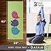 Gaiam Kids Yoga Mat Exercise Mat, Yoga for Kids with Fun Prints - Playtime for Babies, Active & Calm Toddlers and Young Children, Birdsong, 3mm