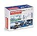 MAGFORMERS Amazing Police 50Piece, Wheels, Blue Red Colors, Educational Magnetic Geometric Shapes Tiles Building STEM Toy Set Ages 3+