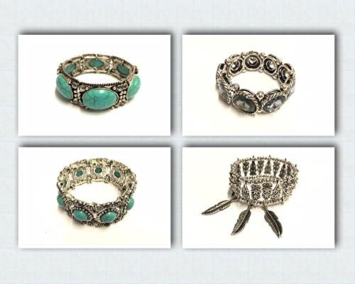 Wholesale Job Lots 10x Bracelets Mixed Crystals/Diamante/Pearl Design Bracelets (1 Mixed Style x10)