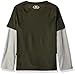 Under Armour Toddler Boys' Slider Long Sleeve Shirt, Artillery Green, 3T