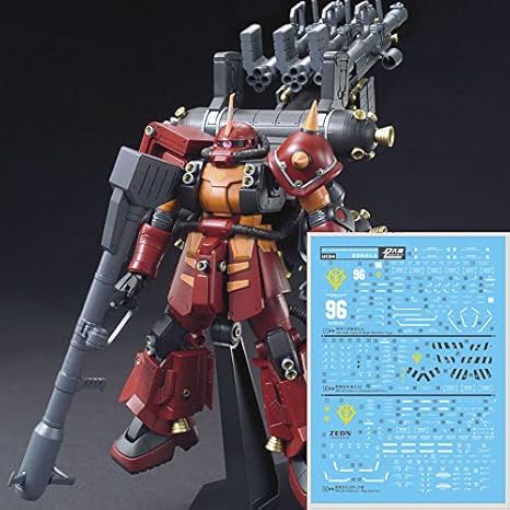 Amazon Hg サイコ ザク 用 水転写式デカール 大林 水転写式 シール 完成品 機動戦士ガンダム ザクi 量産型ザク ビッグガン 303 プラモデル 通販