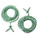 Top Plaza Unisex 108 Natural Gemstone Buddha Prayer Beads Mala Bracelets Buddhist Rosary Necklace(8mm Green Aventurine)