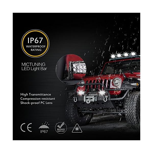 MICTUNING-02-series-8-36W-LED-Light-Bar-combo-spot-flood-light-Off-Road-SUV-ATV-UTV-Jeep-WITH-WIRING-HARNESS