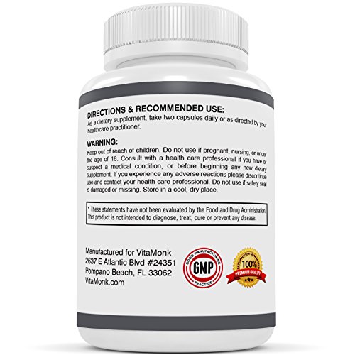 VitaMonk™ Alpha GPC Capsules The 1 Bioavailable Choline Supplement