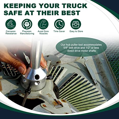 UP1 Ultimate Hub Fan Blade Blower Wheel Puller, Hub Puller, Fan Blade