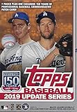 2019 Topps Traded and Update Series Baseball Unopened Blaster Box with 99 Cards including One EXCLUSIVE 150th Anniversary Commemorative Patch Card and Two Perennial All Stars and Possible Rookies Autographs and Jersey Cards