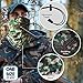 The Fishing Tree Camo Neck Gaiter with Breathing Holes, Spandex Poly Gator Neck Warmer for Men and Women, Adjustable Toggle Keeps Gaitor Up, Camouflage Neck Gaiter WOM...