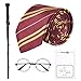 Besmon Cosplay Wand Set for Halloween|Wizard Costume|Dress Up Party,Wand Set with Glasses,Tie,Gift Card