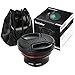 Camera Lens, Besteker 72MM 0.39x Photo Professional HD Wide Angle Lens with Macro Portion Camera Lenses Kit (FS-1)