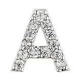 Rarelove Alphabet Letter A Initial Stud Earrings for teen girls