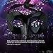 WINOMO Masquerade Mask Black Venetian Villain Costume Party Ball Halloween