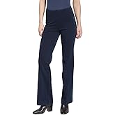 Lyssé Denim Trouser High Waisted Stretch Jeans for Women – Wide Leg Pull-On Pants with Flattering Fit & Soft Fabric