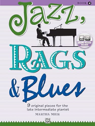 Jazz, Rags & Blues, Bk 5: 8 Original Pieces for the Later