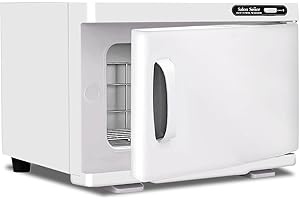 Salon Señor Hot Towel Warmer Cabinet 8L Towel Caddy for use in Facial Spas Salons and Home Use with Essential Oil Spot White