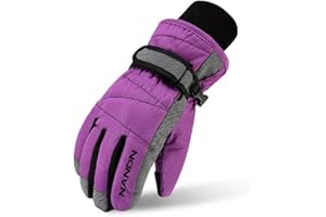 MAGARROW Kids Winter Warm Windproof Outdoor Sports Gloves for Boys Girls