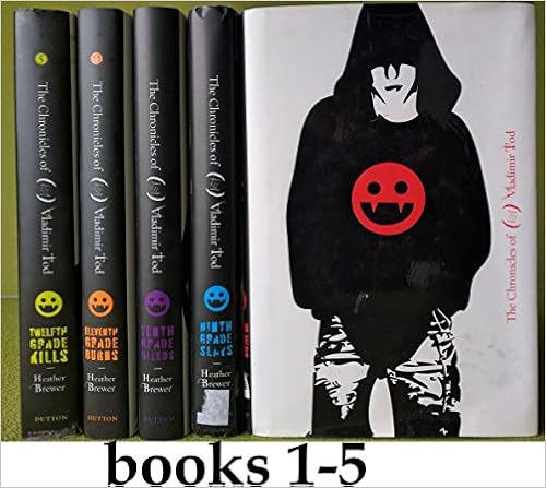 Heather Brewer Chronicles of Vladimir Todd (5 Book Series)