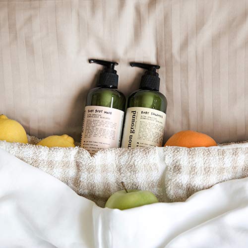 Common Ground Natural Baby Shampoo and Body Wash Set; Tear and Cruelty