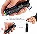ilauke LED Flashlight Mini Cree Q5 Handheld Tactical Flashlight Torch 7W 300LM 3 Modes Adjustable Focus Zoomable Lights(6 Pack)