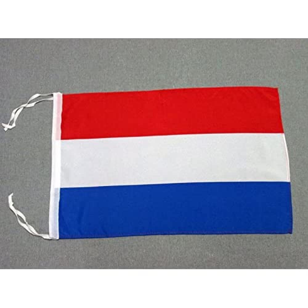 AZ FLAG - Luxembourg Flag - 18'' x 12'' - 100% Polyester Luxembourger Small Banner with Two Cords - Fade Resistant - Vivid Colors - 18x12 in - 45x30 Cm — image 1