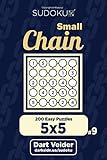 Small Chain Sudoku - 200 Easy Puzzles 5x5 (Volume 9) by Dart Veider