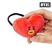 BT21 Tata Hair Tie One Size Red