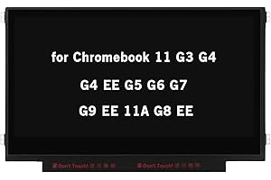 HOYRTDE 11.6" Screen Replacement B116XTN02.3 for HP Chromebook 11 G3 G4 G4 EE G5 G6 G7 G9 EE 11A G8 EE Non Touch, ProBook 11 G2, Stream 11 Pro G3 Series HD 1366x768 30Pin LED LCD Display Panel