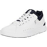 On Womens The Roger Advantage Textile Synthetic White Midnight Trainers 9 US