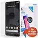 DOME GLASS Google Pixel 3 XL Screen Protector Tempered Glass (Replacement Set), [Liquid Dispersion Tech] 2.5D Curved Full Cover by Whitestone for Pixel 3 XL - Spare Kit (No UV Light)