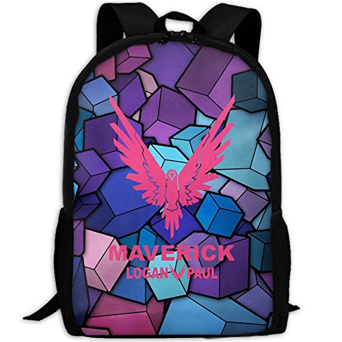 logan paul red backpack