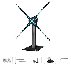 hologram 3D Fan Stand and Multi-Function