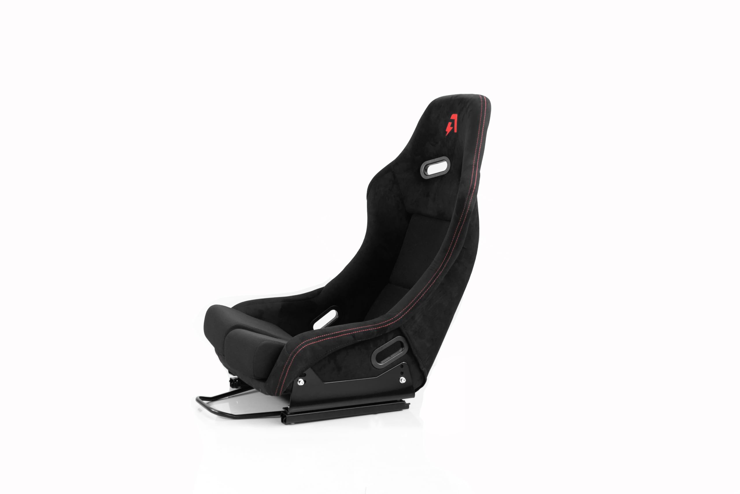 AZRACING CS-Pro Modular Simracing Cockpit Esports Game Accessories Standard Racing Seats, Adjustable Suede Universal Racing Seats Compatible with Thrustmaster, Fanatec, Moza Racing on PC, Xbox and PS