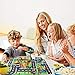 Construction Vehicle Toys with Play Mat, 6 Construction Trucks, 3 Road Signs, 14