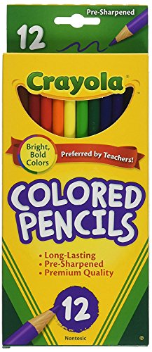 Crayola 68-4012 Colored Pencils 12-count