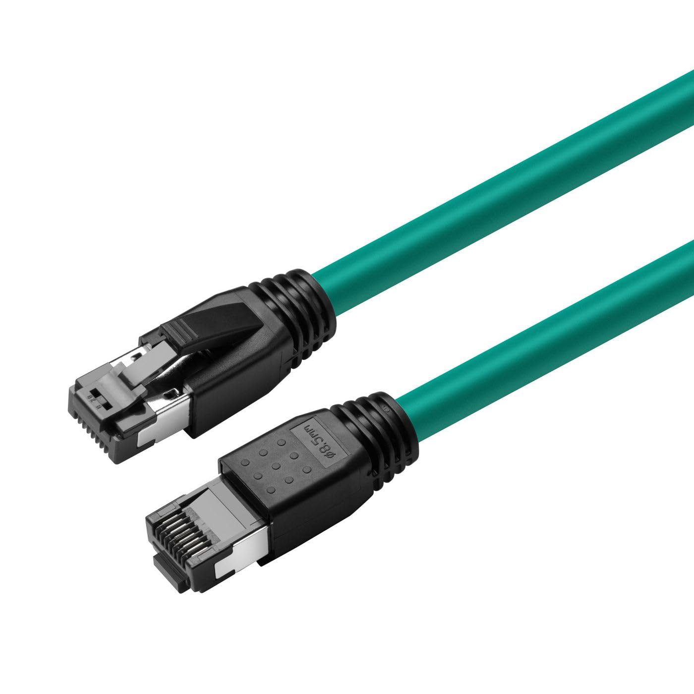 Microconnect CAT8.1 S/FTP 0.25m Green LSZH Brand