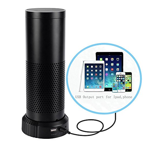 Battery Base for Amazon Echo,9000 mAh Echo Speaker Stand Power Bank
